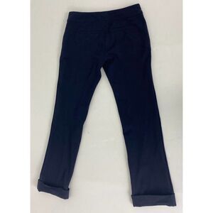 Diane von Furstenberg Cuffed Dress Pants Trousers Navy Blue - Size 4 Women's